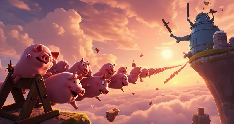 Angry Pigs key art