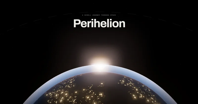 Perihelion: a planet with an orbital sunrise