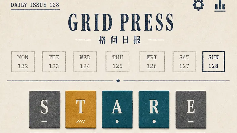 GRID PRESS daily word puzzle